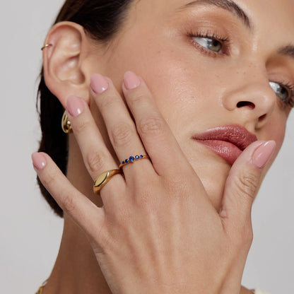 Belle Stacking Birthstone Ring