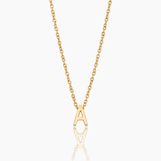 Dainty Initial Charm Necklace