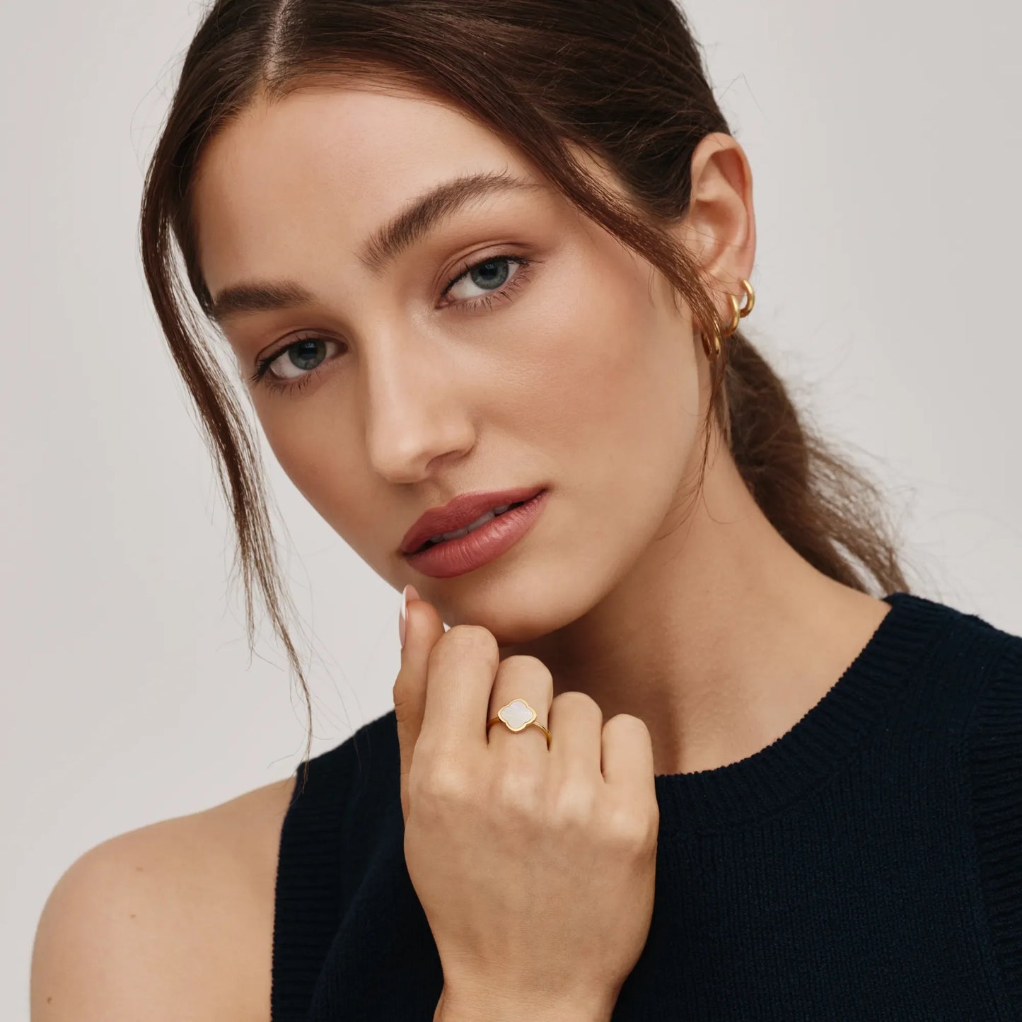 Clover Wrap Ring