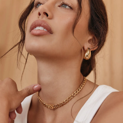 Initial Choker Necklace