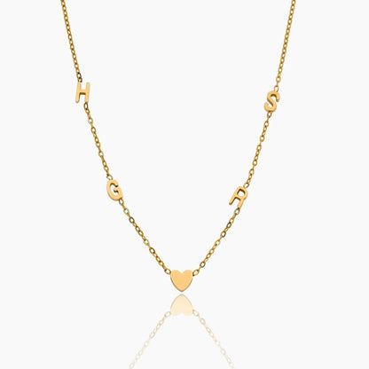 Multi Initial Necklace